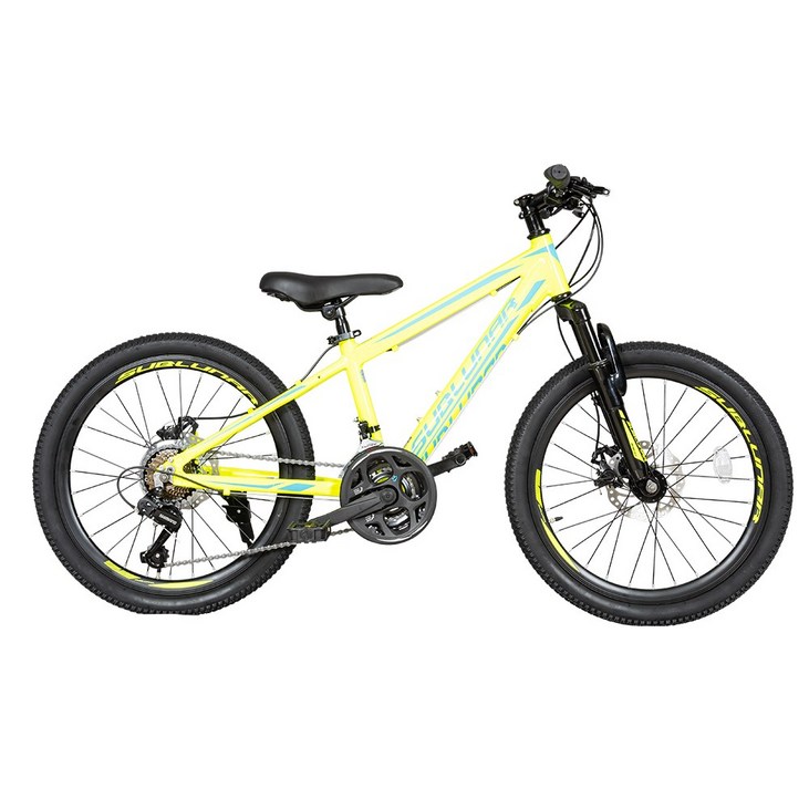 서브루나 220D 알루미늄 21단 MTB 자전거, 네온라임 서브루나 220D 알루미늄 21단 MTB 자전거, 네온라임