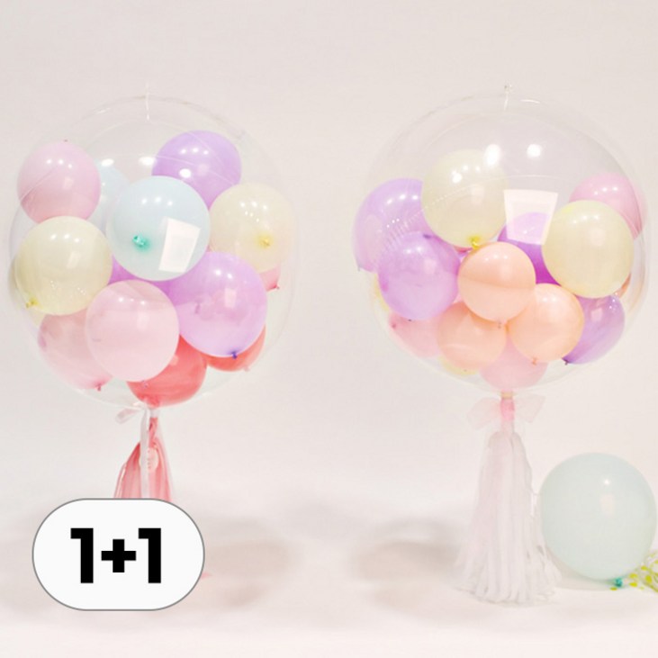 11 DIY 레터링 풍선 세트 생일 파티 용품 백일 버블 꽃풍선 만들기 용돈 축하 이벤트