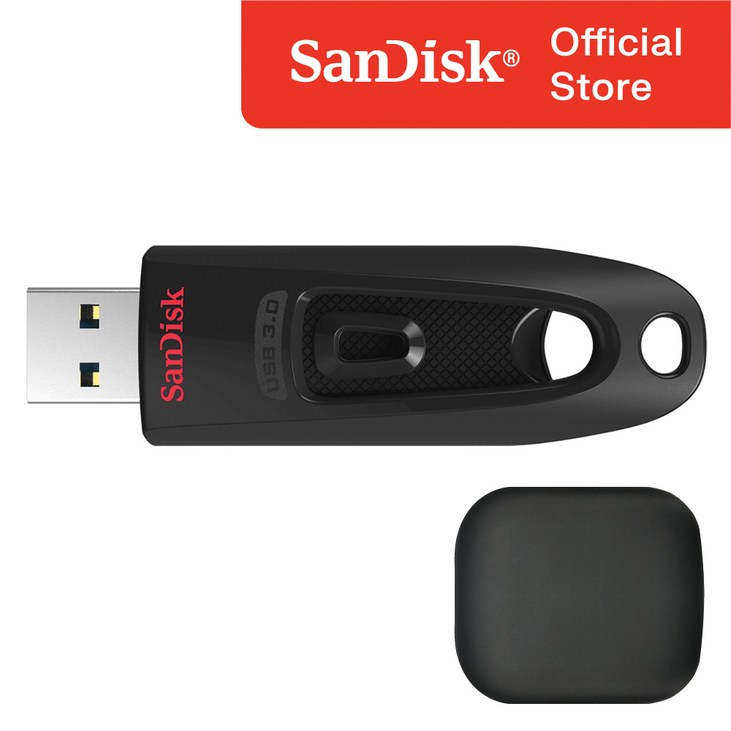 샌디스크 울트라 CZ48 USB 3.0 메모리 / USB 보관 케이스, 256GB