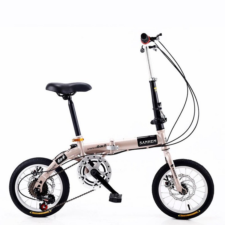 미니벨로 접이식 12 16인치 자전거 20인치 초경량 가벼운 브롬톤 트라이폴드 피콜로 출근