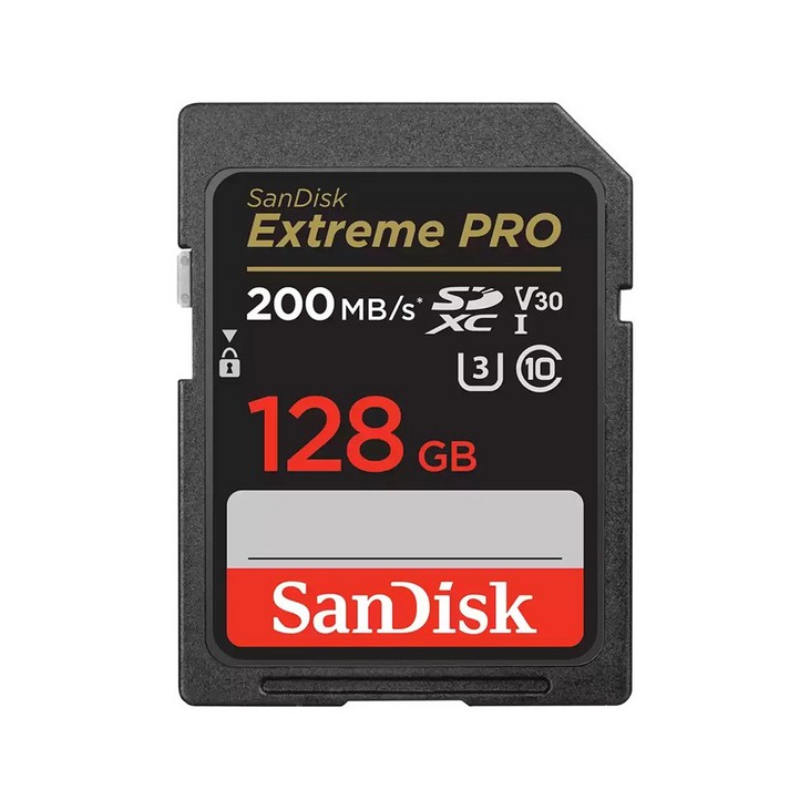 샌디스크 익스트림 프로 SDXC 128GB 200MBs 샌디스크 익스트림 프로 SDXC 128GB 200MBs