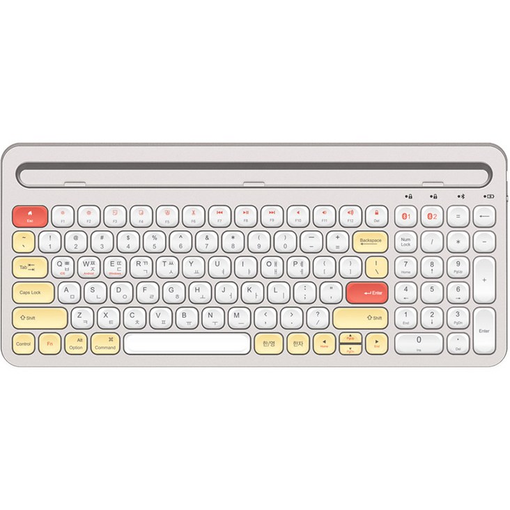 컴스 크래들 스마트폰 태블릿 PC 거치 무선 블루투스 5.0 키보드