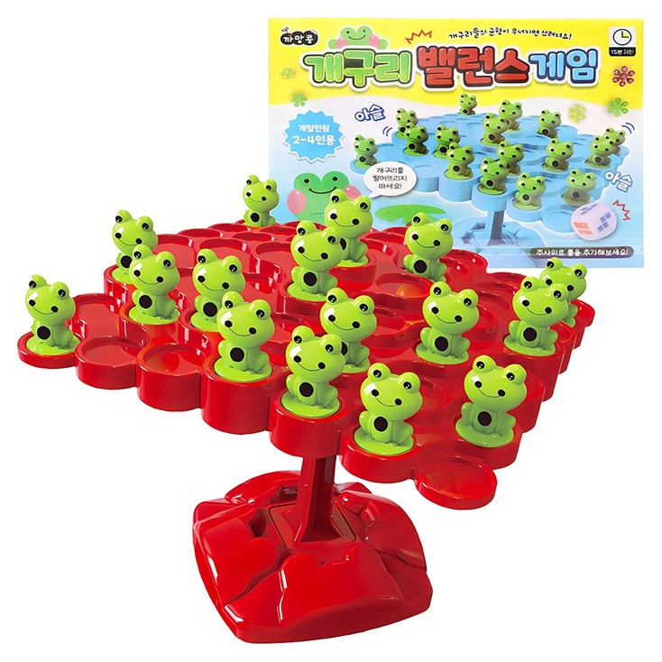 아가플러스 개굴개굴 균형잡기 게임 세트