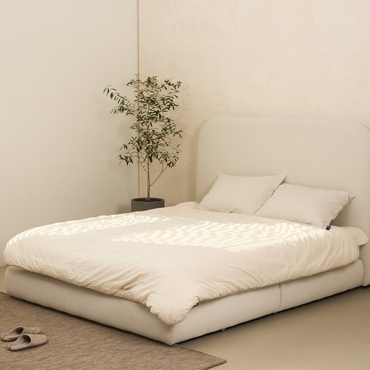 루아베 큰다리먼지진드기 알러지케어 순면 60수 호텔 이불