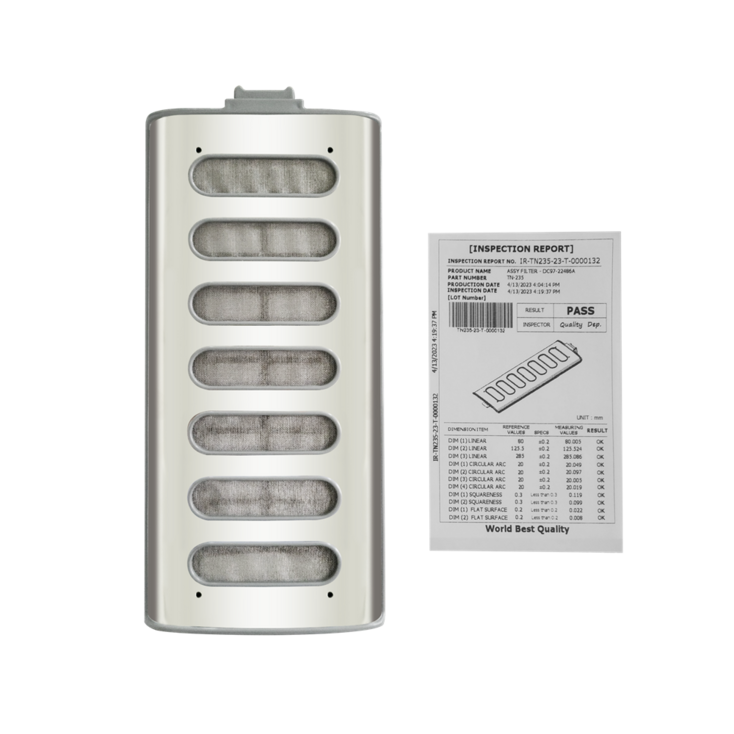 삼성 그랑데 통버블 세탁기 이중안심 필터 DC9722486A 먼지 거름망