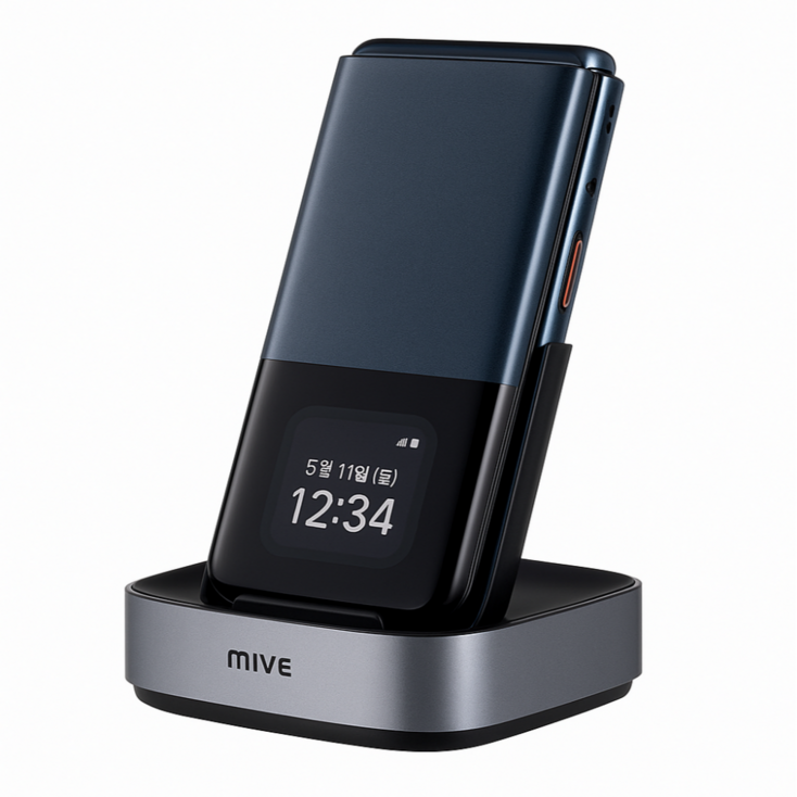 ALT MIVE 마이브 스타일폴더2 ATM140 미개봉 새상품 알뜰폰 스마트폴더폰 학생폰 효도폰크래들 모두증정, 크래들폴더2 블랙웰디패키지단순개봉, 32GB