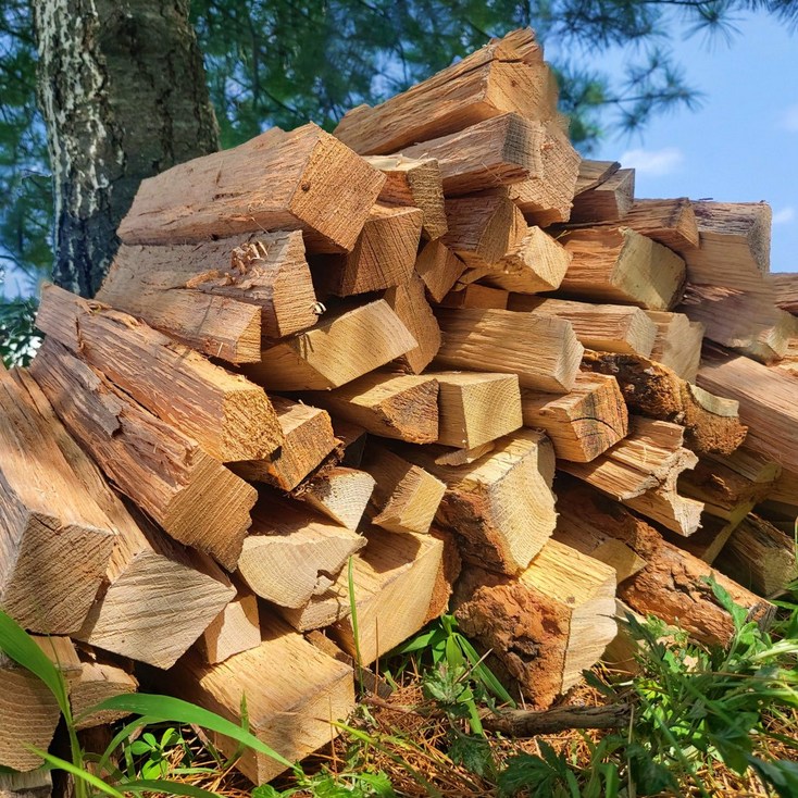 참나무장작 10kg 캠핑 불멍 바베큐 캠프파이어 장작, 1개