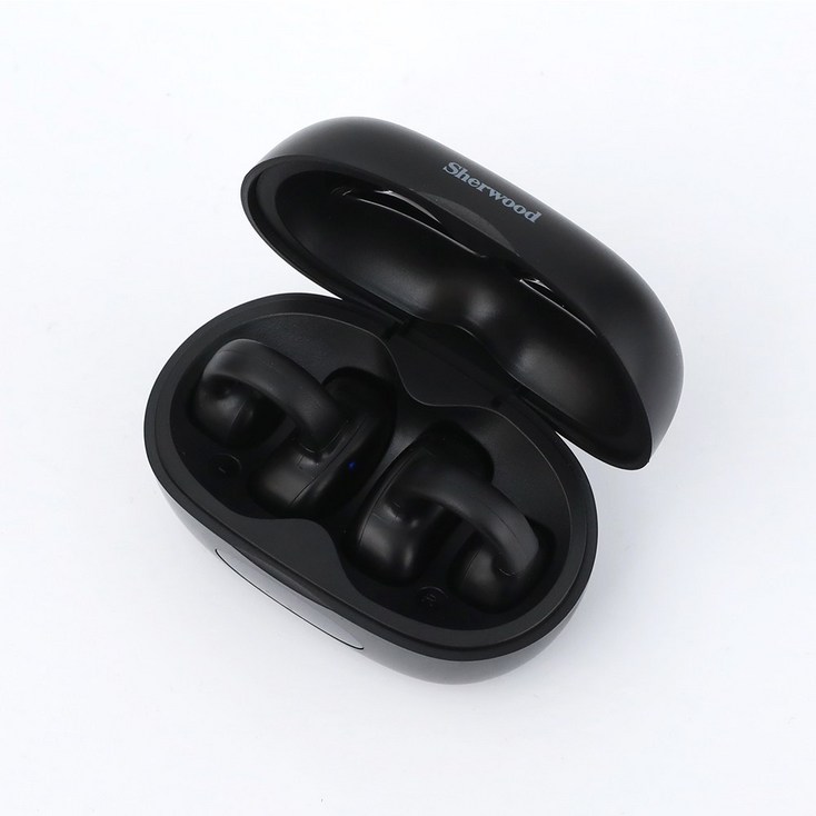 셔우드 IS-WBT01 클립형 무선 블루투스 5.3 이어폰 귀찌 이어셋, IS-WBT01, 블랙 - 투데이밈