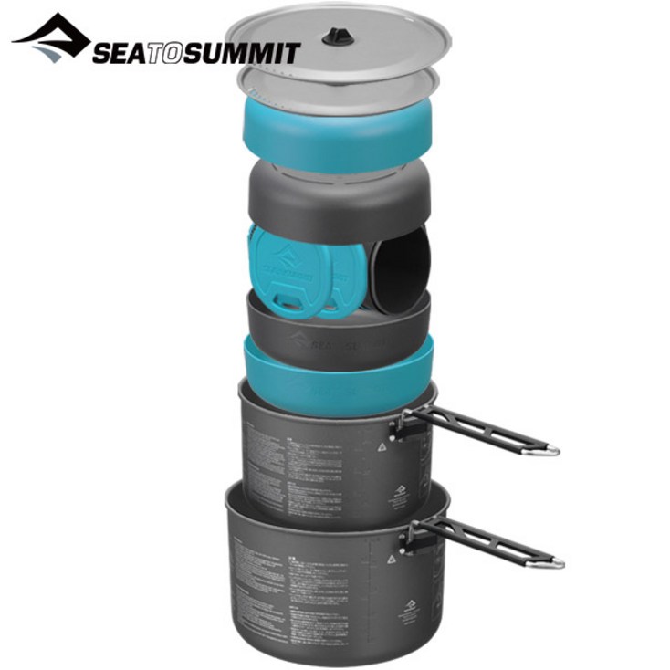 텐잘남 SEATOSUMMIT 씨투써밋 알파 세트 4.2 코펠
