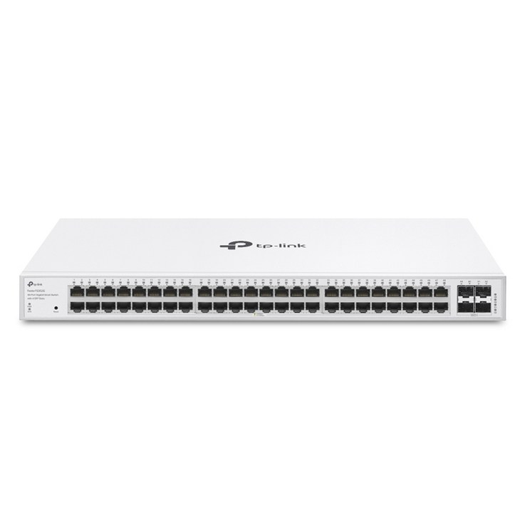 티피링크 48포트 기가비트 스마트 스위칭허브 4x SFP 슬롯, Festa FS352G, 1개 티피링크 48포트 기가비트 스마트 스위칭허브 4x SFP 슬롯, Festa FS352G, 1개