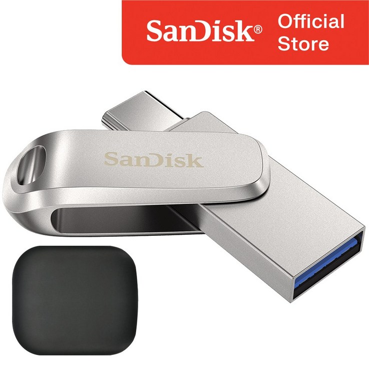 샌디스크 울트라 듀얼 럭스 C타입 USB 3.1 SDDDC4 / USB 보관 케이스, 1TB