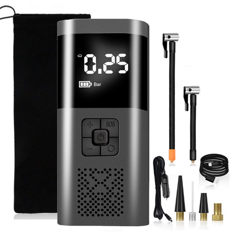 카템 감탄 무선 타이어 공기압 주입기 에어펌프 6000mAh 연장호스 30cm 세트, 1세트, 혼합색상 카템 감탄 무선 타이어 공기압 주입기 에어펌프 6000mAh 연장호스 30cm 세트, 1세트, 혼합색상