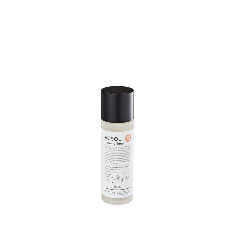 티큐라 아크솔 카밍 토너 청소년, 성인 여드름화장품, 여드름토너, 1개, 130ml