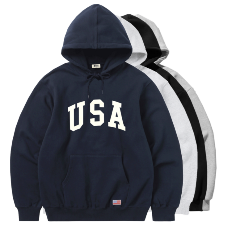남녀공용 미국 후드티 USA 대학 캐쥬얼 맨투맨 남녀공용 미국 후드티 USA 대학 캐쥬얼 맨투맨