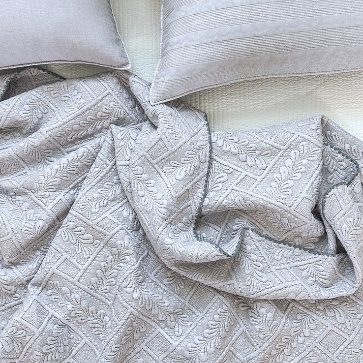 삼중직 풍기인견 100 여름이불 먼지없는 홑이불 스프레드 7ColorsSSQK, 그레이