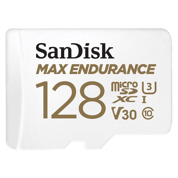 샌디스크 Max Endurance 블랙박스 마이크로 SD 카드, 128GB