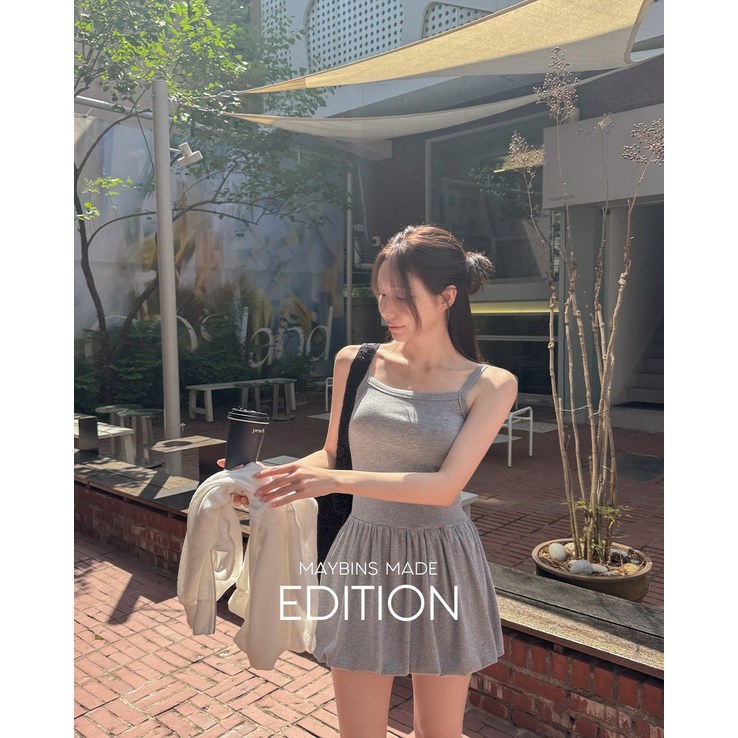 메이빈스뷰엔 벌룬 미니 원피스 메이빈스뷰엔 벌룬 미니 원피스