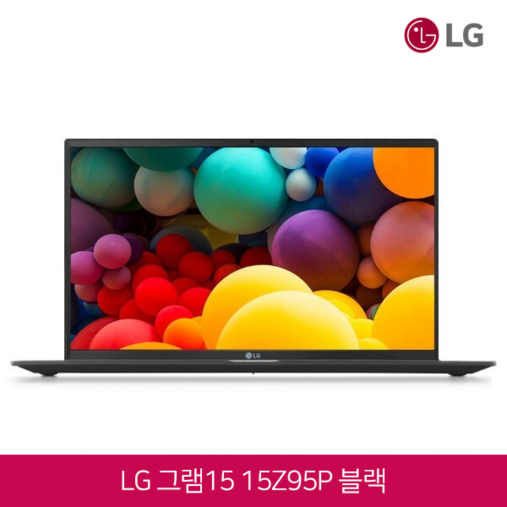 LG전자 그램 15 블랙 노트북 15Z95P UltraLight Slim 터치스크린 코어i71195G7 램16GB 대용량 SSD1TB 윈10 탑재, 15Z95P, WIN10 Home, 16GB, 1TB, 코어i7 1195G7, 블랙