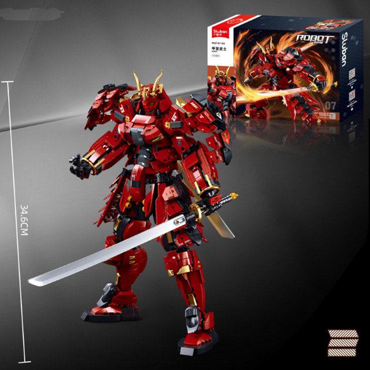 슬루반 사무라이 스피릿 변신 로봇 레고호환블록 923PCS 슬루반 사무라이 스피릿 변신 로봇 레고호환블록 923PCS
