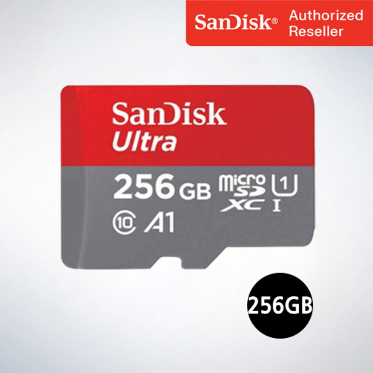 샌디스크 마이크로 SD 카드 SDXC ULTRA 울트라 QUAC 256GB - 투데이밈