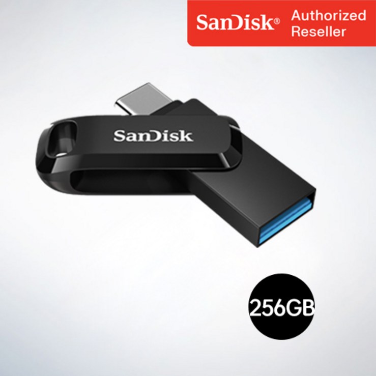 샌디스크 USB 메모리 Ultra Dual Go 울트라 듀얼 고 Type-C OTG USB 3.1 SDDDC3 256GB