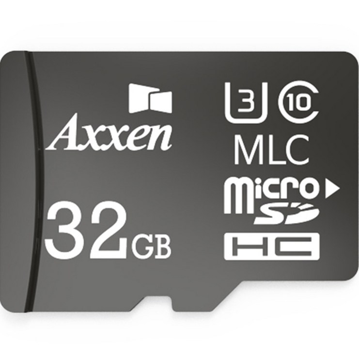 액센 블랙박스용 MSD Black MLC U3 Class10 마이크로 SD 카드, 32GB 20230615