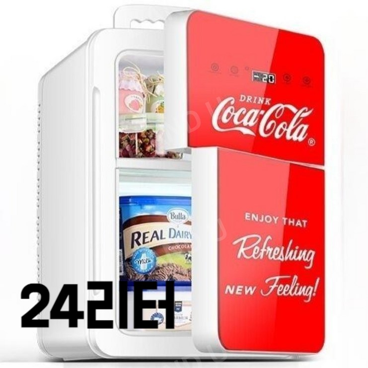 미니 가정용 캠핑 냉장고 술장고 화장품 차량용 가정용 24리터 12v 220v, 24L 23년 신제품 급속 냉동(가정용) - 투데이밈