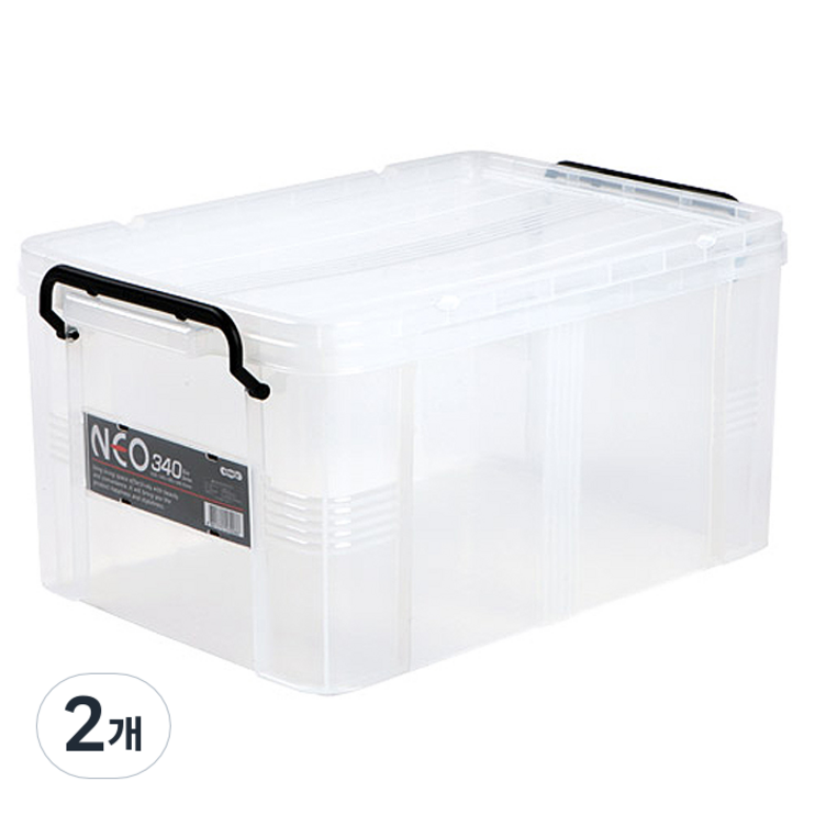 코멕스 정리수납박스 네오박스 34L 코멕스 정리수납박스 네오박스 34L
