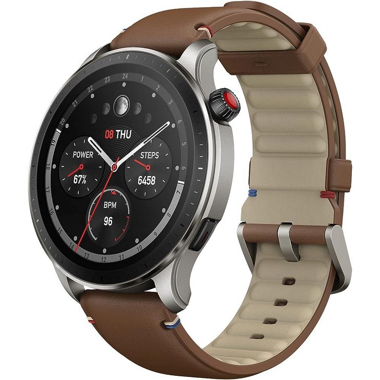 어메이즈핏amazfit Amazfit GTR 4 스마트 워치 브라운