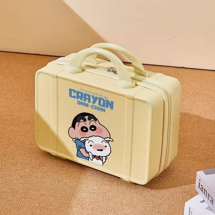 14인치 짱구 캐릭터 휴대용 소형 캐리어 기내용 미니 가방