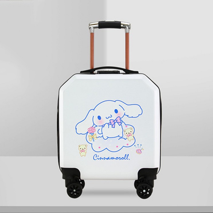 (국내발송) 산리오 시나모롤 캐리어 기내용 보조가방 여행용 소형 미니 캐리어백 선물 18인치 20230504