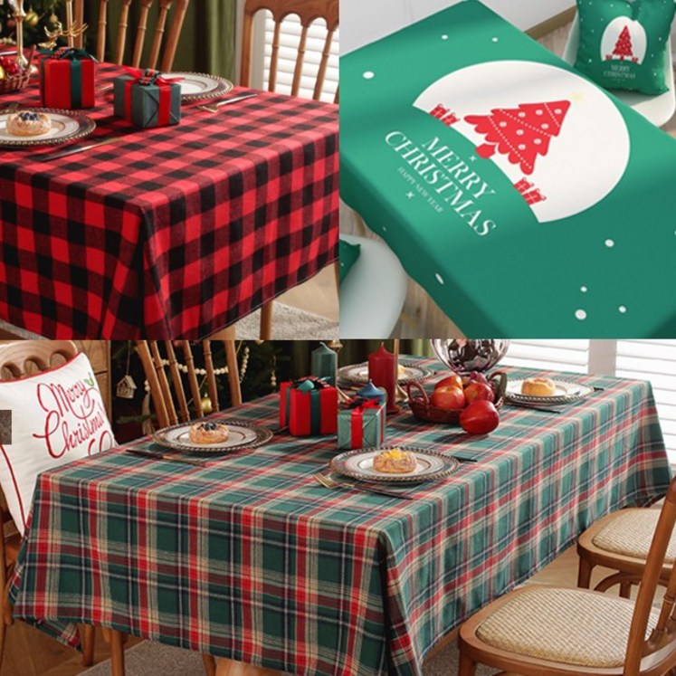 크리스마스 포토존 테이블 장식 꾸미기 캠핑 테이블보 벽트리 장식품 트리 코스트코 다이소