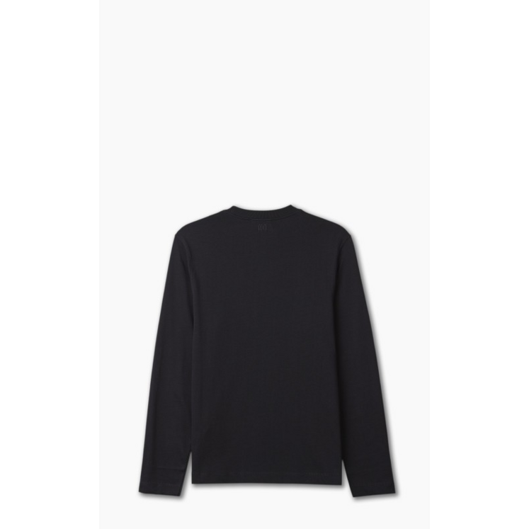 AMI Paris Long Sleeves ADC TShirt Black M