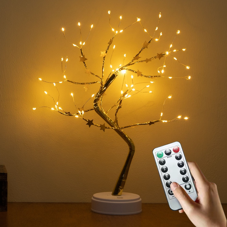 이코노미쿠스 LED 무선 감성 나무 침대 간접 조명 전등 수면등 무드등 크리스마스 - 쇼핑뉴스