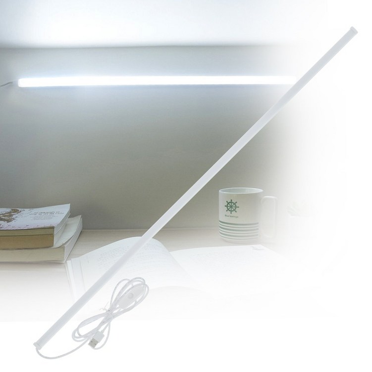 붙이는 LED바 USB 자석 부착식 조명 주방 식탁 침실 거실간접등 70cm SDDALED, 단품 붙이는 LED바 USB 자석 부착식 조명 주방 식탁 침실 거실간접등 70cm SDDALED, 단품