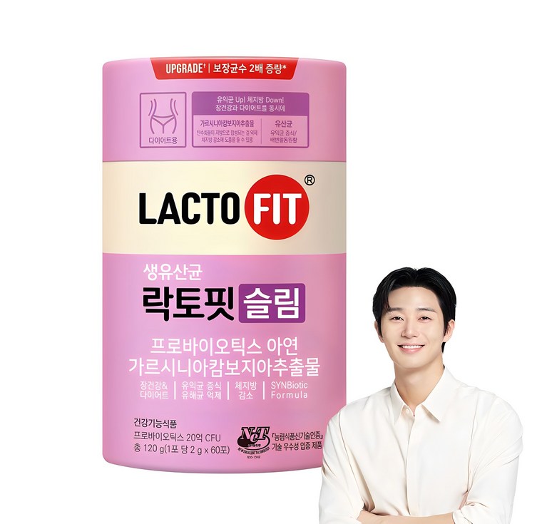 락토핏 슬림 유산균, 120g, 1개