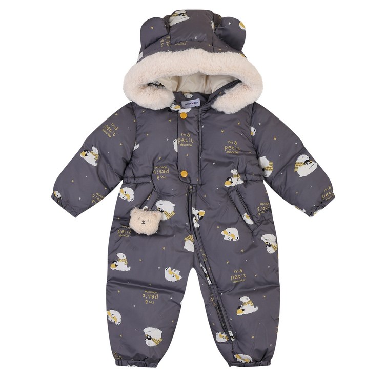 압소바 유아용 세드릭 스노우 우주복