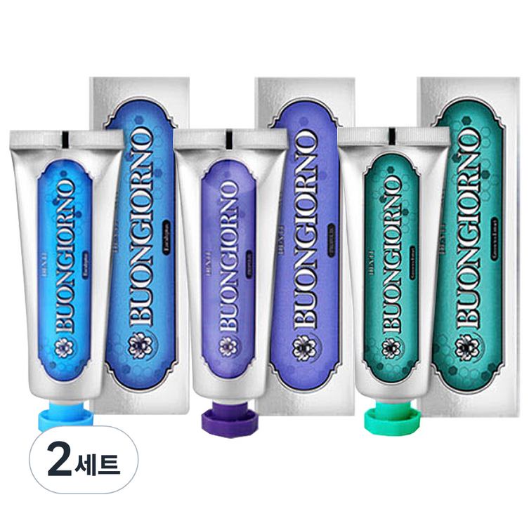 덴티본조르노 치약 잇몸케어 치석케어 구취케어, 2세트