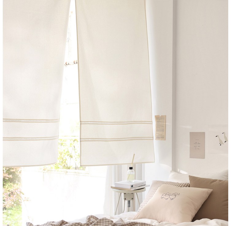 벨라이프 크로스 레이스 가리개커튼