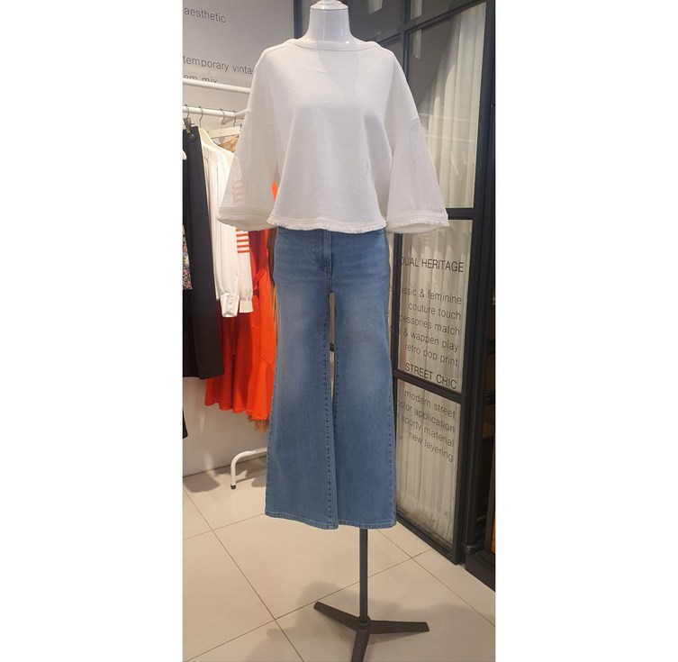 듀엘 DEWE 심플한 부츠컷 청바지 l242psa437  NC일산