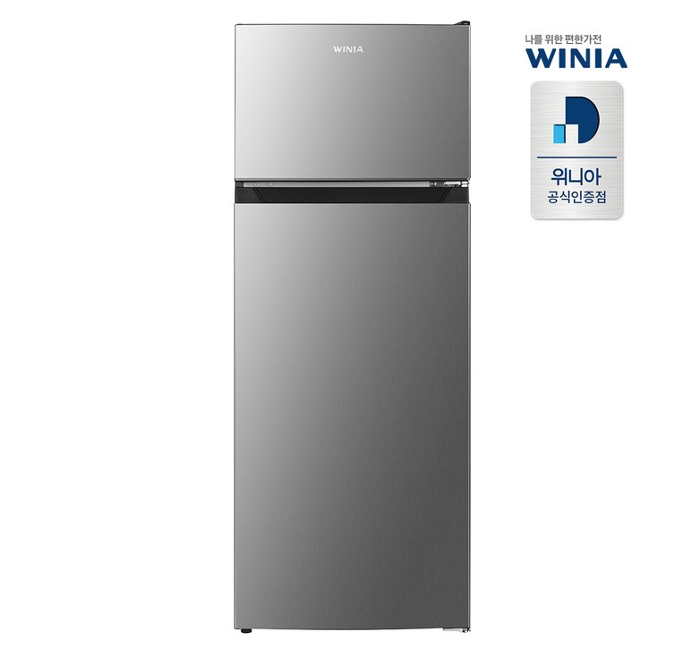 위니아 일반형 냉장고 205리터 RBA120SS1MT9냉장 냉동 분리형