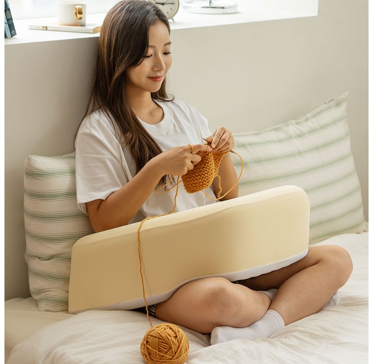 펌플렉스 레벨업쿠션150 어깨편한 뜨개질쿠션 독서쿠션 침대 소파 쿠션