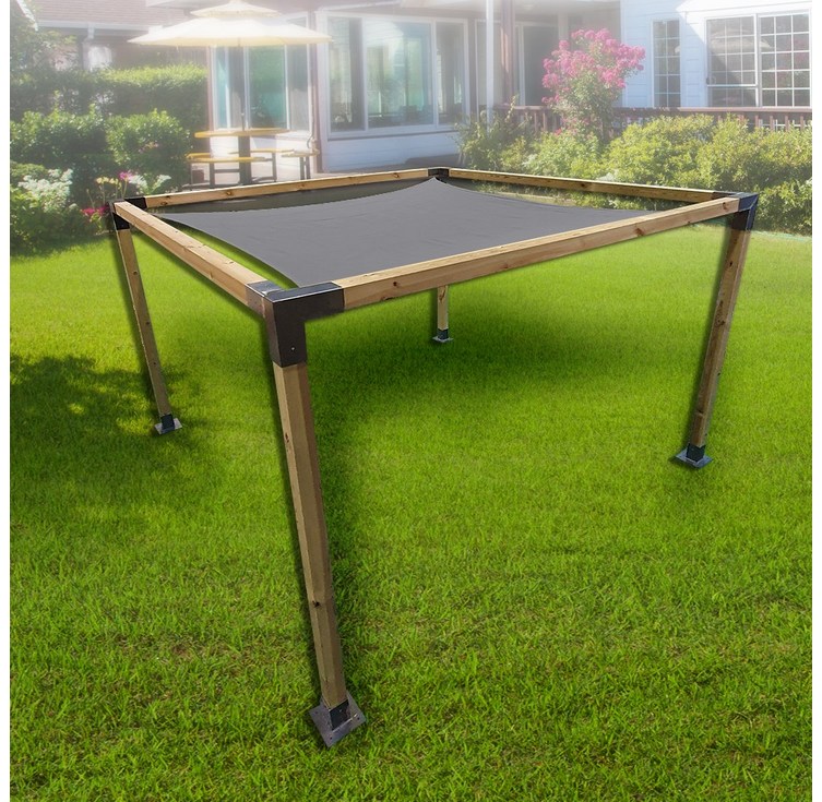 파고라 DIY 기본 철재 셀프시공 펜션 테라스,캠핑장, 정원, 카페 설치가능 철재조인트, 단일색상