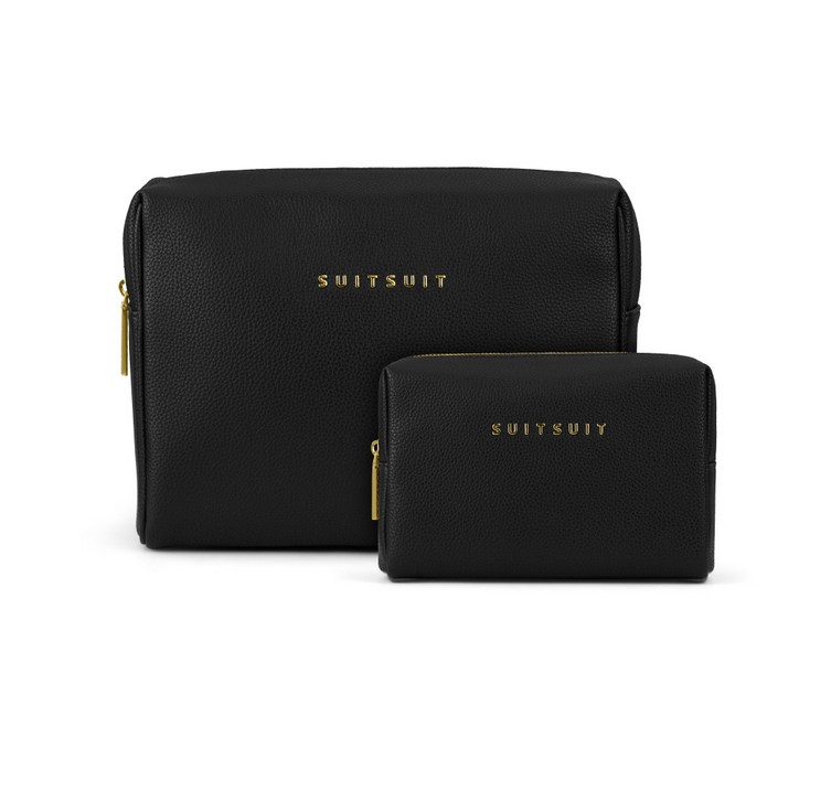 수잇수잇 블랙 골드 파우치 세트 AS48170