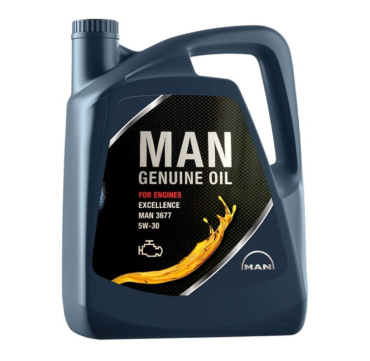 MAN EXCELLENCE 3677 5W30 5L 만순정엔진오일, 1개, MAN 3677 5W30 5L, 5w30