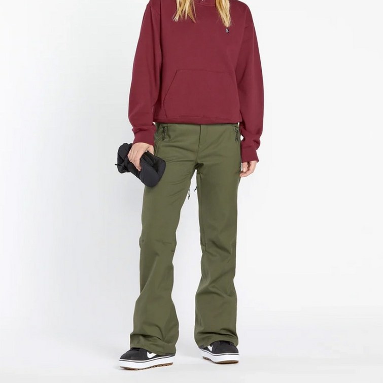 VOLCOM 여성용 GENUS 스트레치 팬츠 VU244PS515