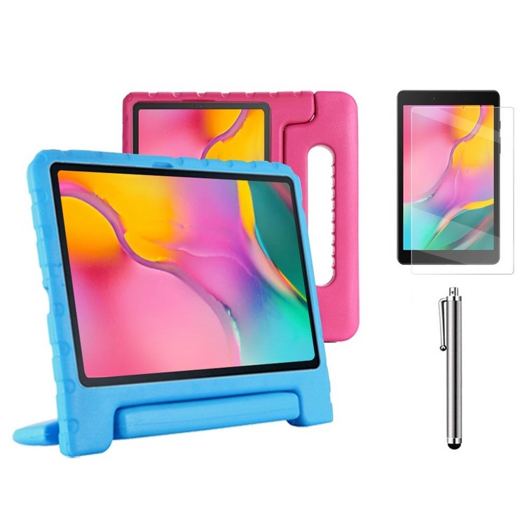 갤럭시탭A 10.1 에바폼 커버 케이스액정필름터치펜 SMT510 T510N T515 T515N 케이스나라